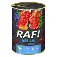 Rafi Dog Adult - jahňa, brusnice a čučoriedky 800g